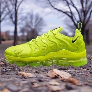 Nike Air VaporMax Green Volt Black Men Sneakers Plus Lime Sneakers